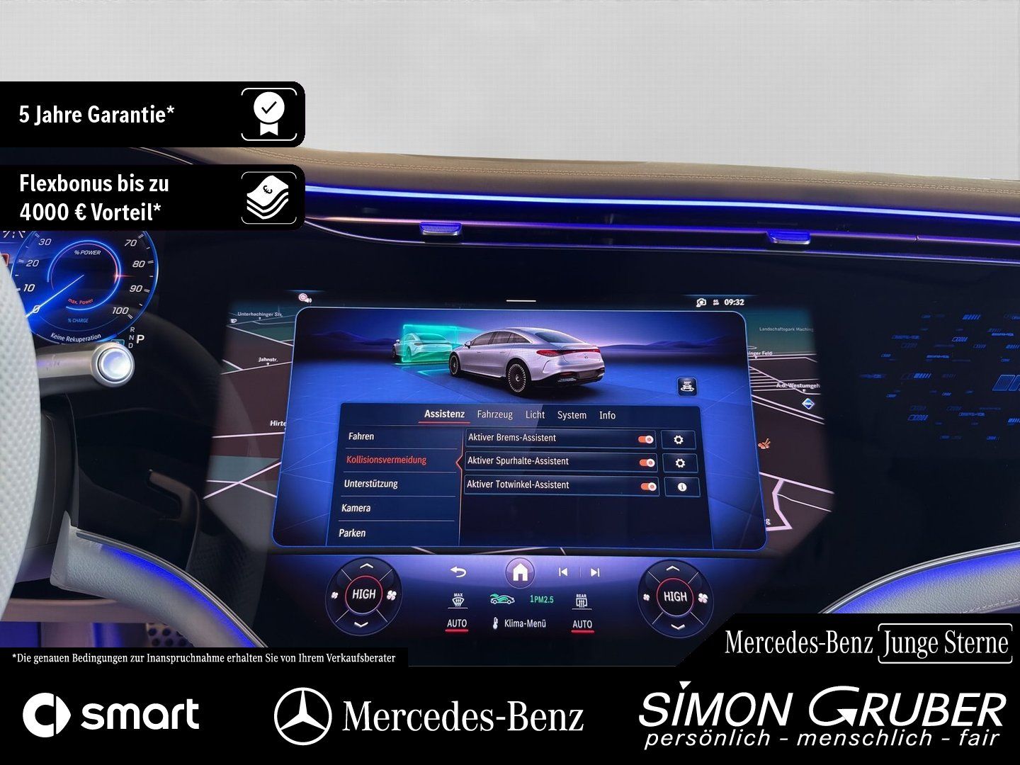 Fahrzeugabbildung Mercedes-Benz EQS 53 4M+ AMG Guard360 TV HUD 4*Massage
