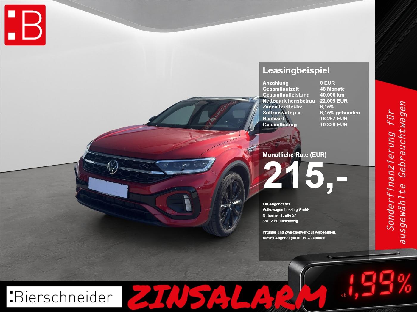 Volkswagen T-Roc 1.0 TSI R-Line LED-PLUS APP-CONNECT ACC PA, миниатюра 23