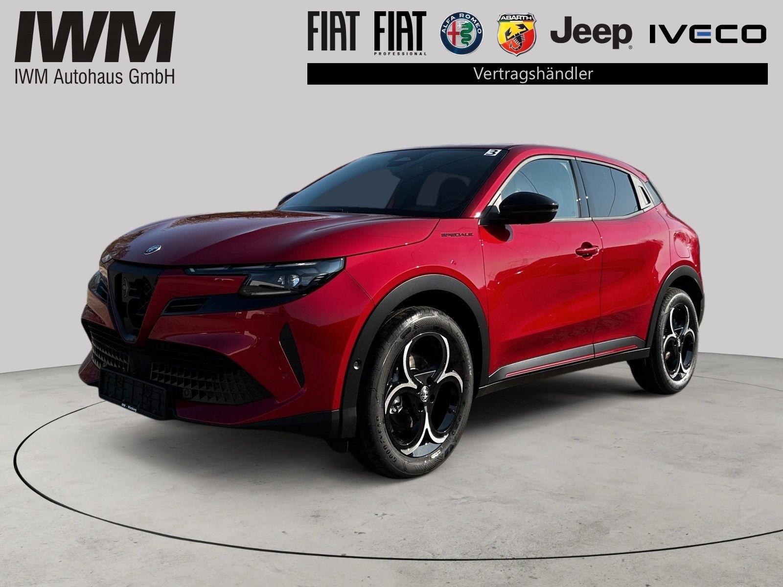 Alfa Romeo Junior 1.2 Speciale Ibrida Rosso Brera