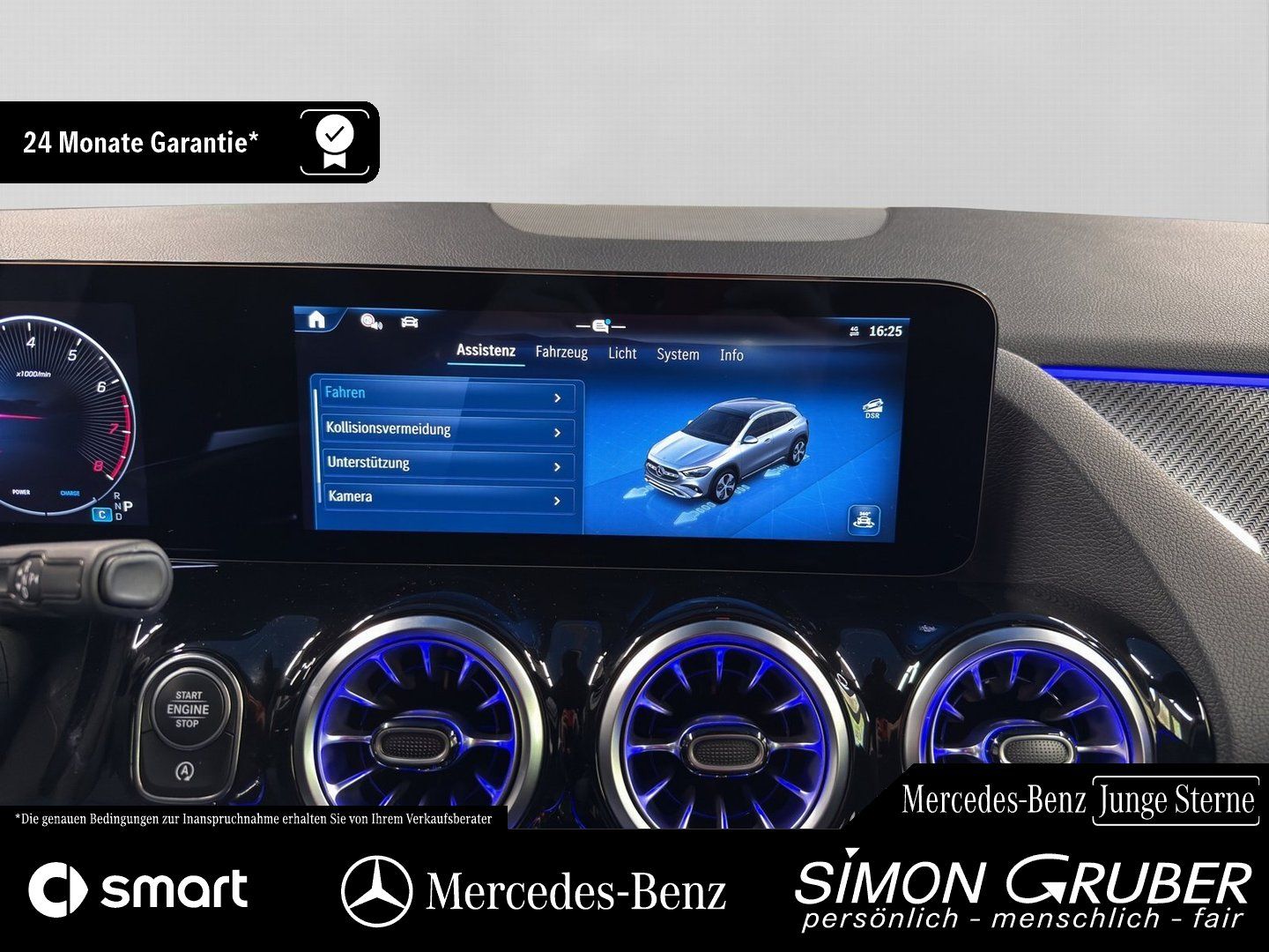 Fahrzeugabbildung Mercedes-Benz GLA 250 4M AMG Line Night Adv+ nur 381 KM !!!