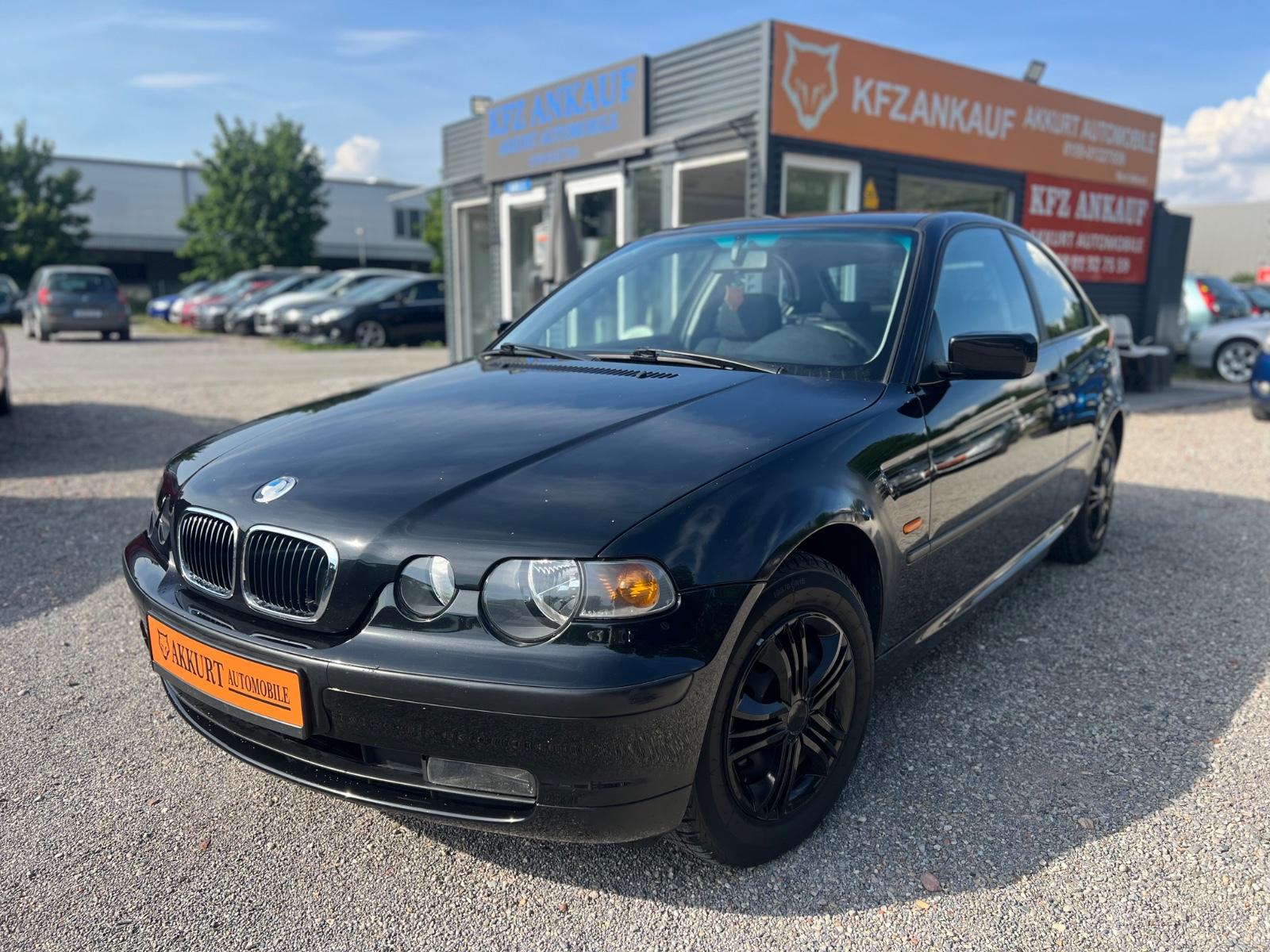 BMW 318ti compact- TÜV NEU - BREMSEN NEU- SCHIEBEDAC