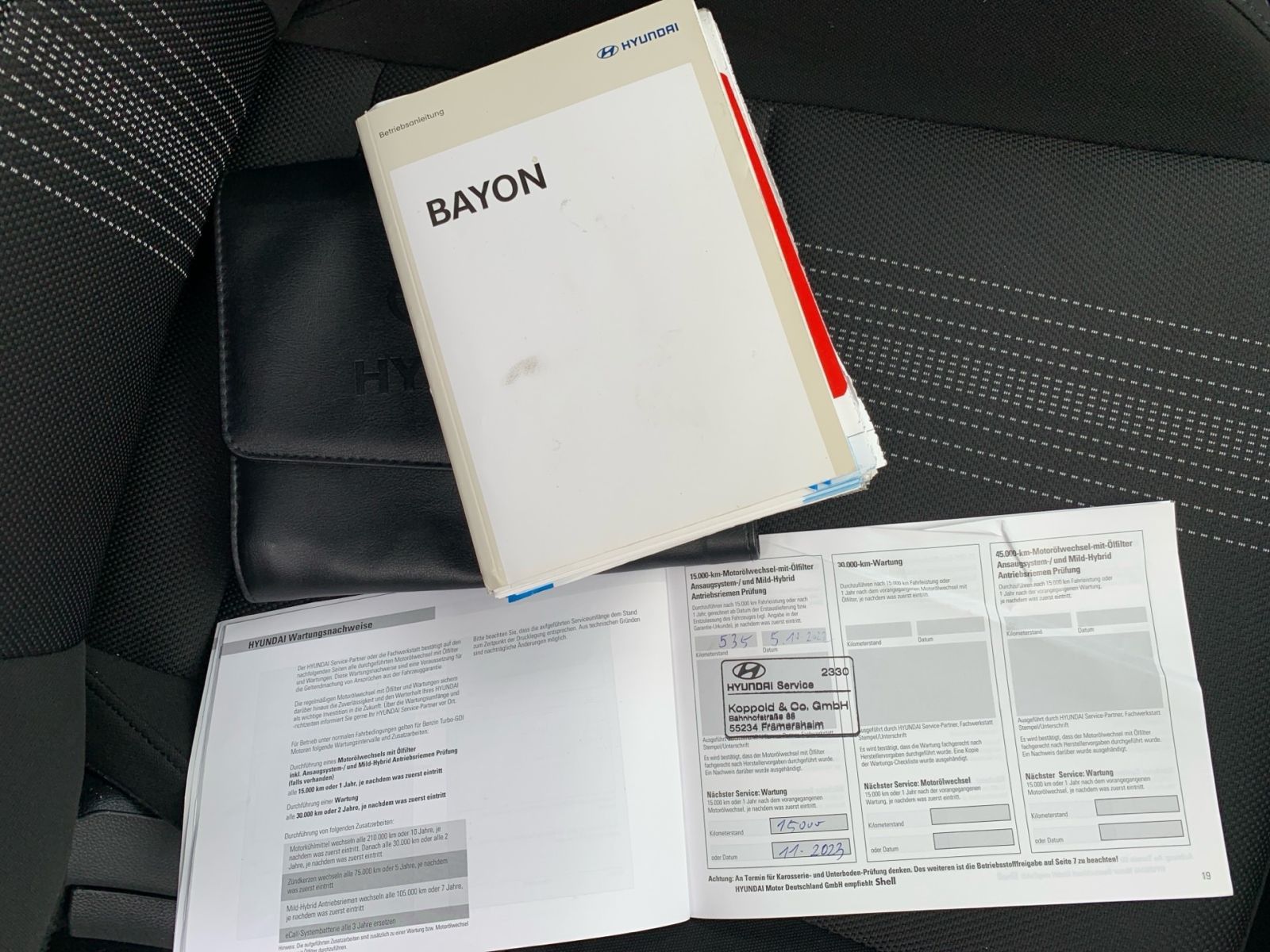 Fahrzeugabbildung Hyundai BAYON 1.0 T-GDI 7-DCT Select Mild-Hybrid Sitzhei