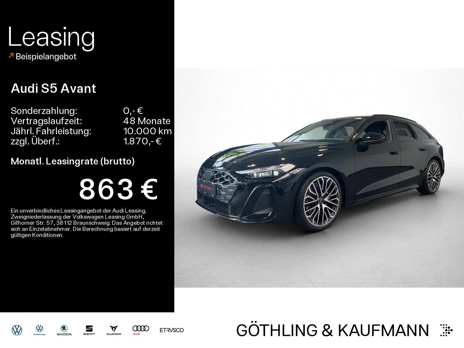 Audi S5 Avant TFSI 270 kW S tronic*TechPro*HUD*B&O*Pa
