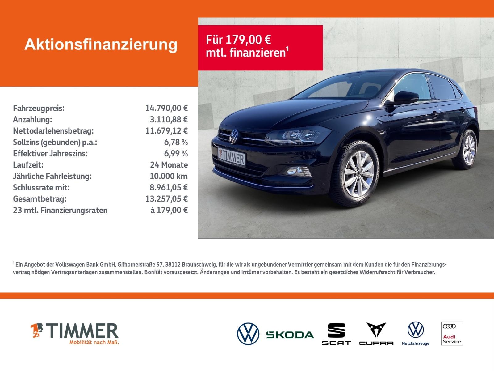 Volkswagen Polo 1.0 TSI HIGHLINE +DAB+ KLIMA ++SHZ +ALU +PD