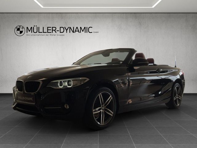 BMW 218i CABRIO SPORT LINE TEMPOMAT PDC KLIMAAUTO