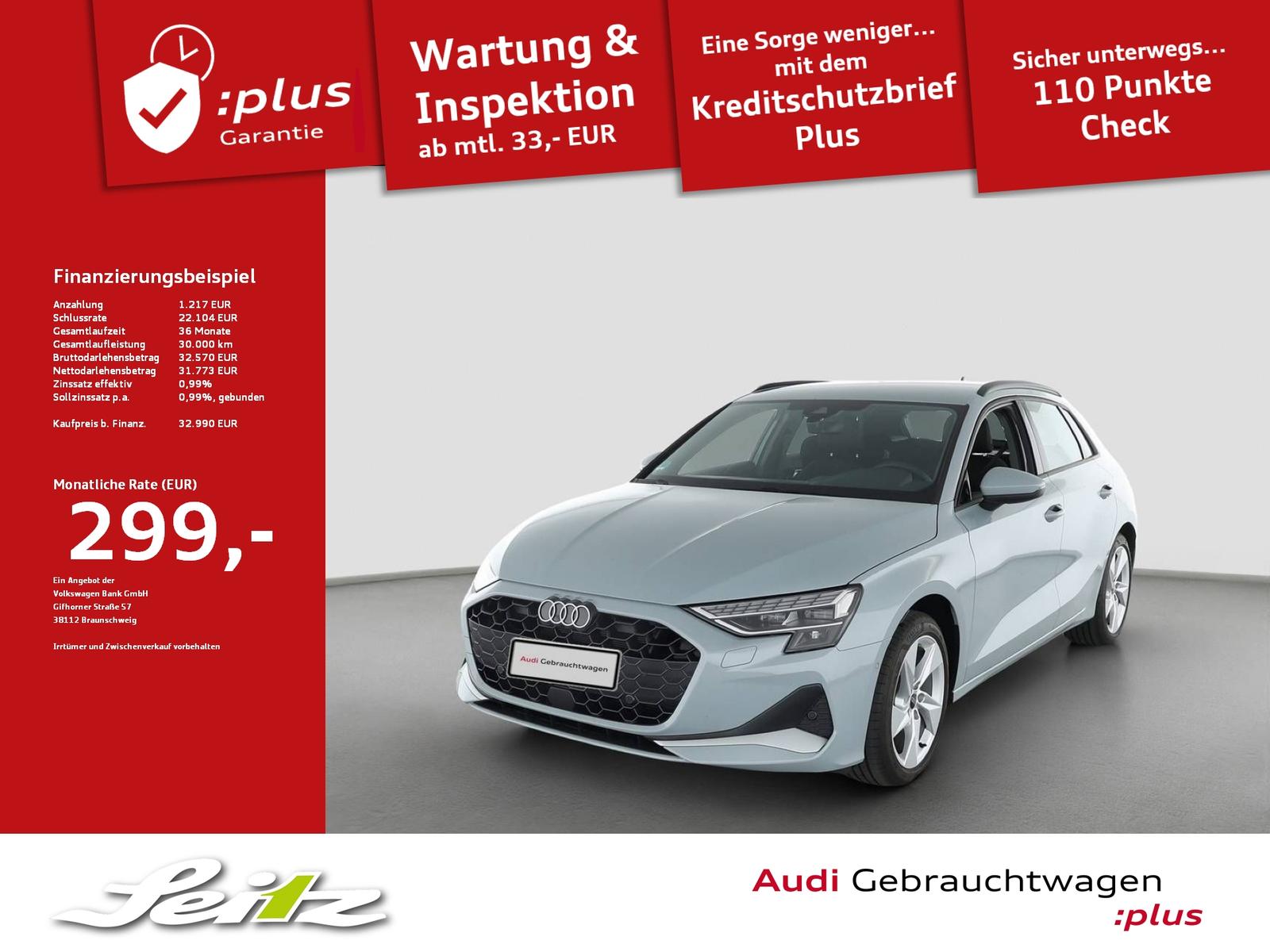 Audi A3 Sportback 35 TFSI advanced *AHK*KAMERA*NAVI*