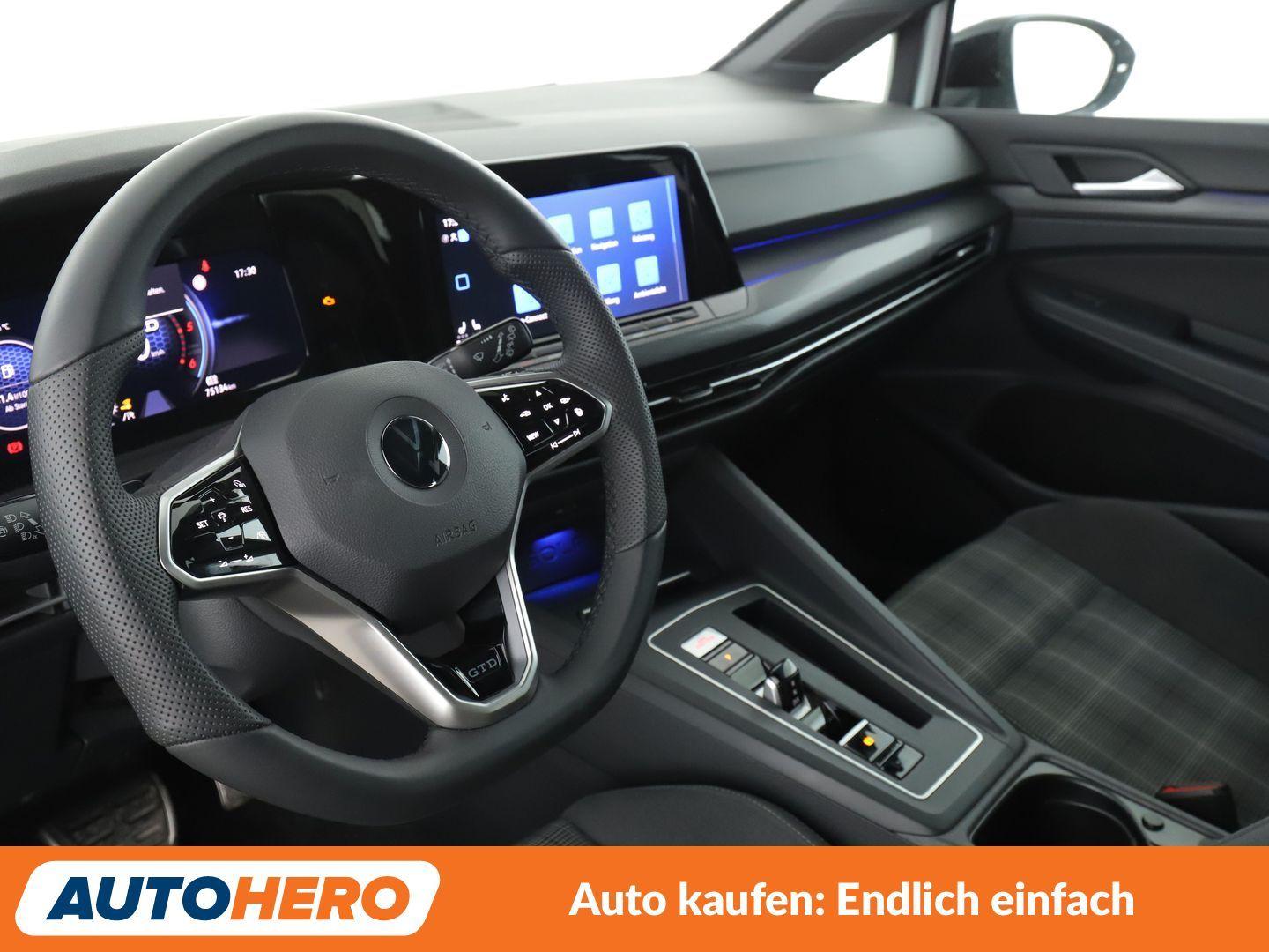 Volkswagen Golf VIII 2.0 TDI GTD Aut.*NAVI*CAM*ACC*, миниатюра 10