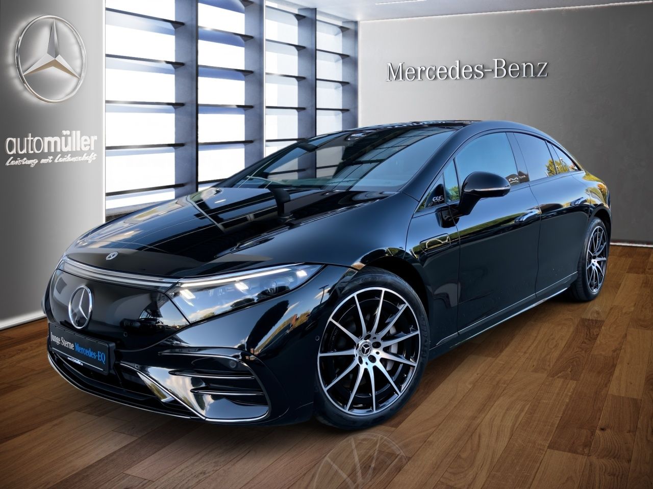 Mercedes-Benz EQS 450+ AMG+PANO+AIRM+BUR+DISTR+HEADUP+PROJ.LED