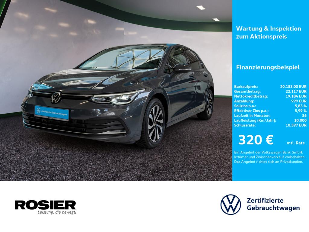 Volkswagen Golf VIII 2.0 TDI DSG Active AHK ACC LED NAVI BT