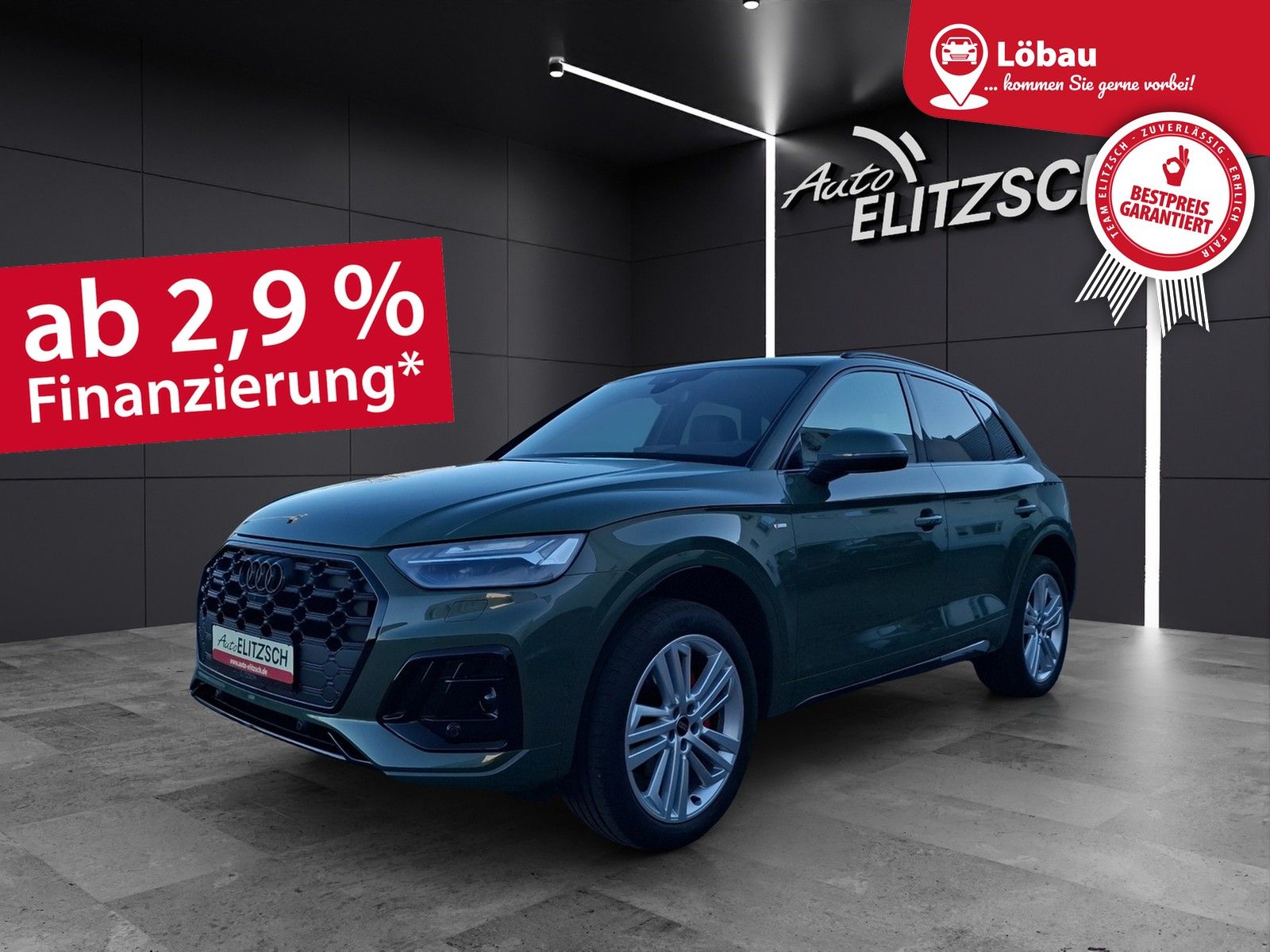 Fahrzeugabbildung Audi Q5 40 TDI S-line quattro S-tronic Matrix AHK Pan