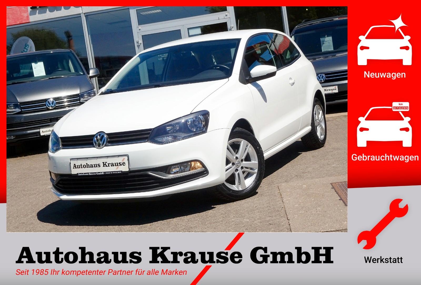 Volkswagen Polo 6R 1.0-ALLW./KLIMAAUTOM./LMR/NAVI/TEMPOMAT
