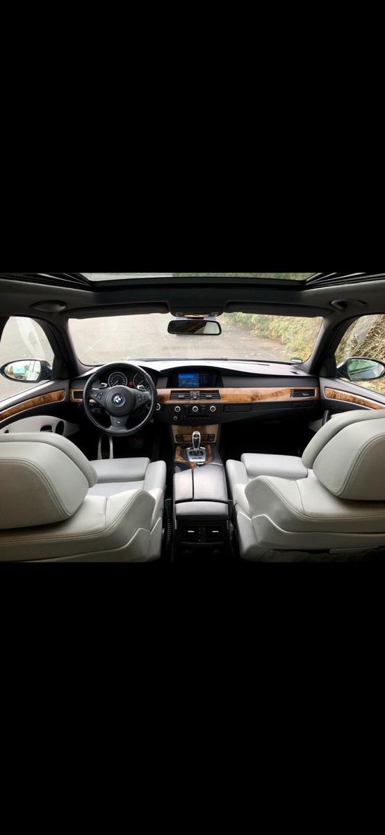 BMW 530 2008 — вигляд ззаду