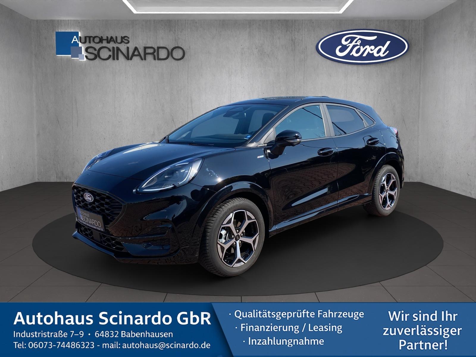 Ford Puma 1.0 EB ST-Line AUT/PANORAMA/NAVI/360°/LED