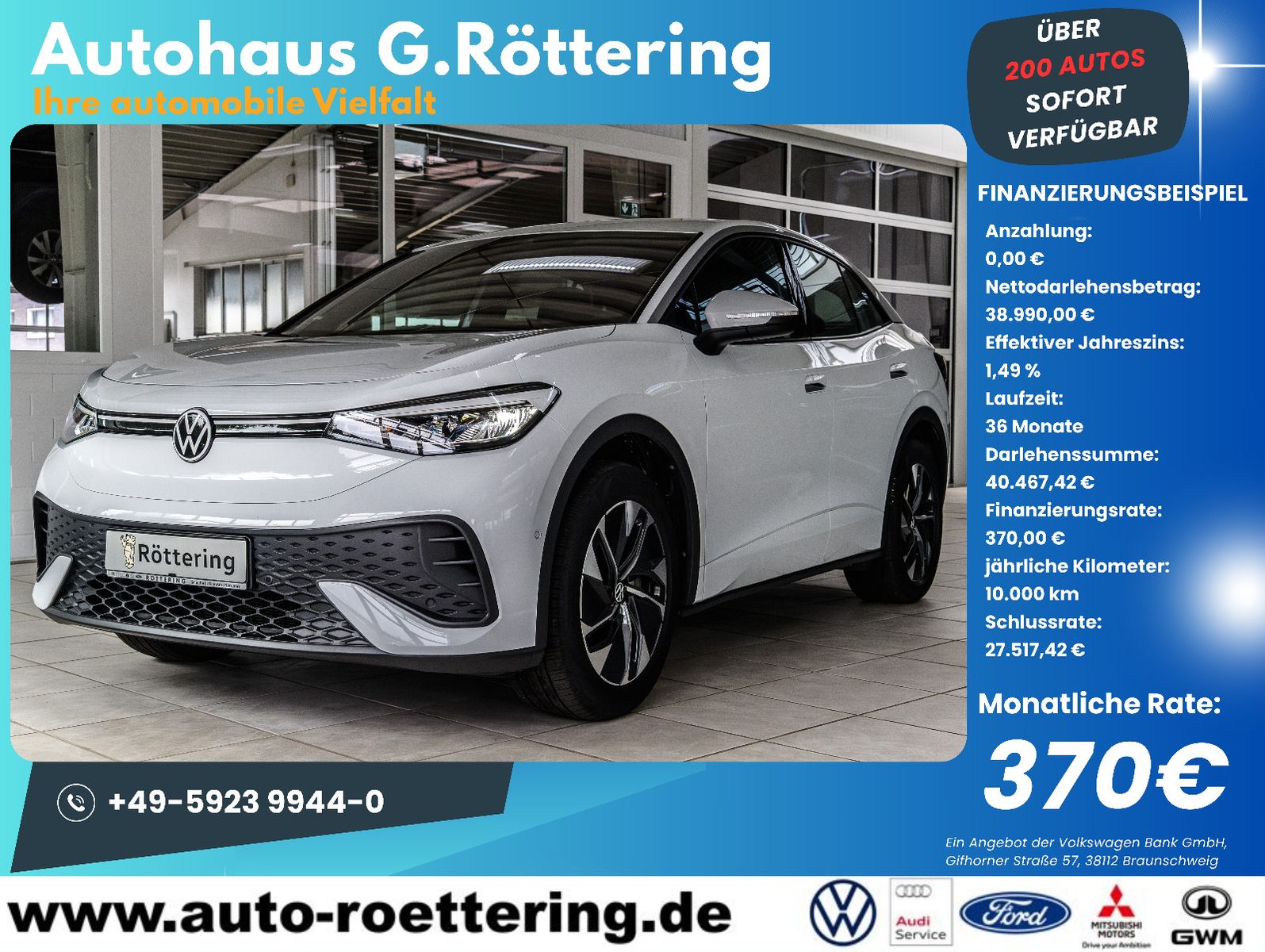 VW ID.5 Pro LED+AHK+KAMERA+WÄPU+ACC+KEYLESS+5 J.GAR