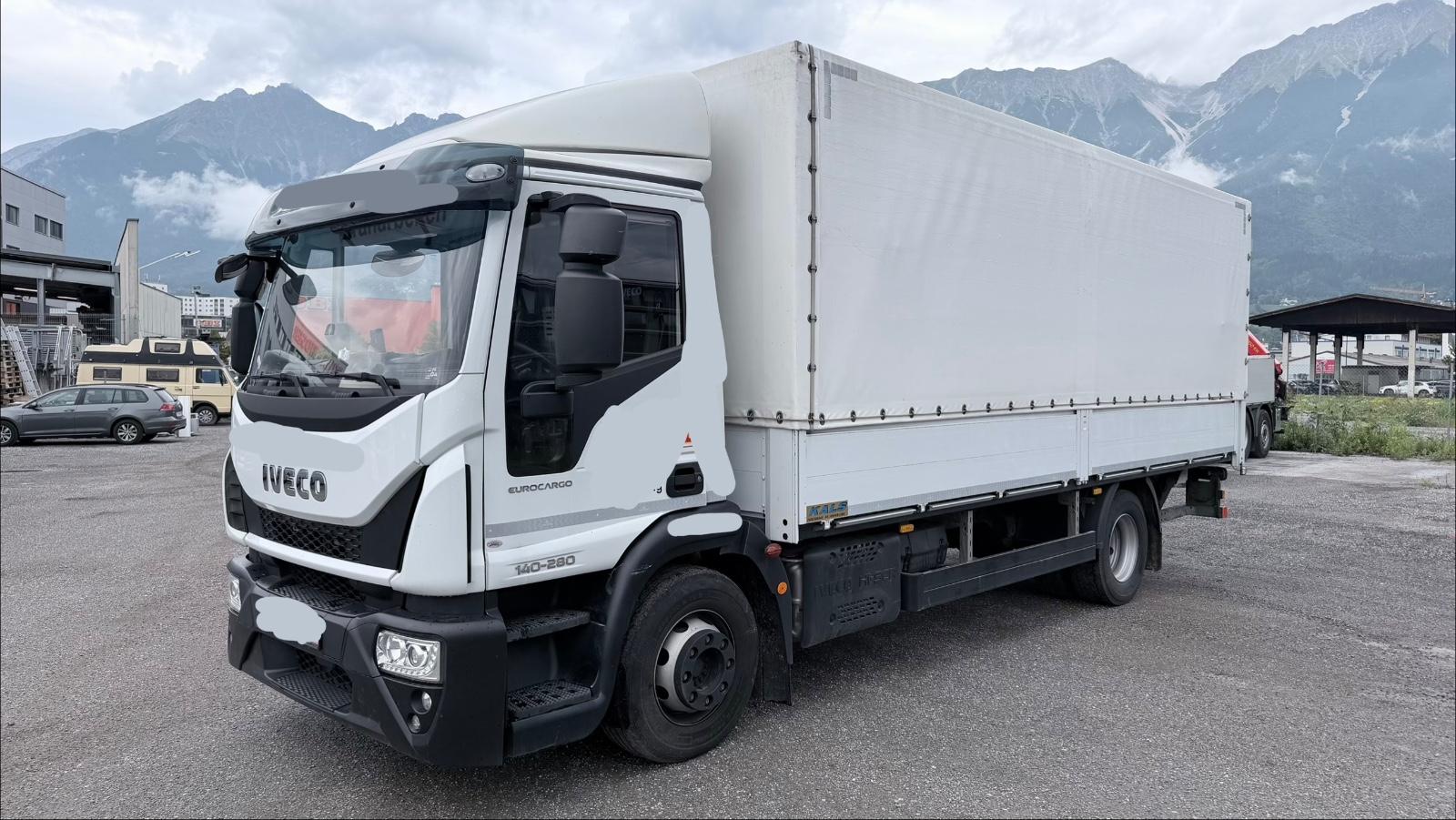 Iveco EuroCargo 140 E Pritsche Plane Lbw Bj 2023