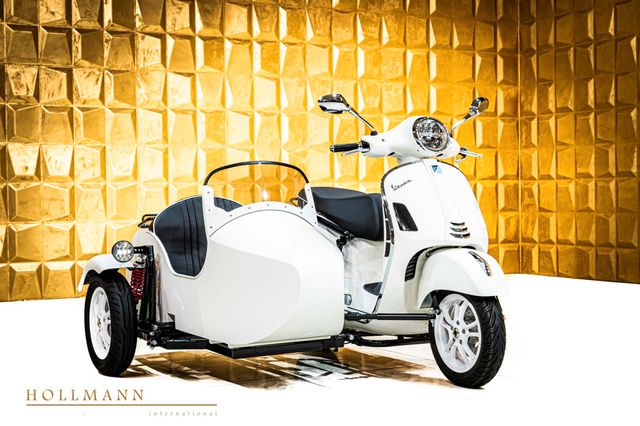 Vespa GTS 300 SUPER + SIDECAR + CUSTOMIZED +