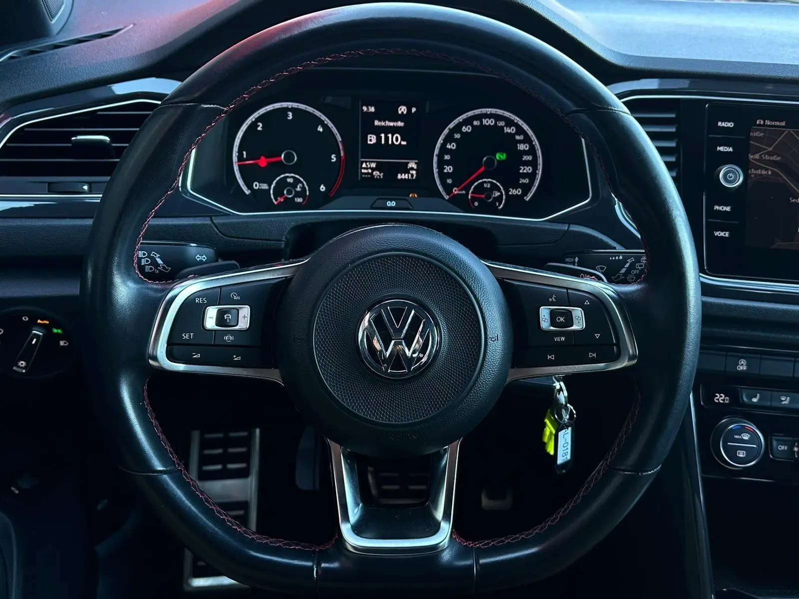 Volkswagen T-Roc 2.0TDI R LINE 4M LED#ACC#SPUR#SHZ#TÜV NEU, миниатюра 11