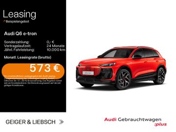 Audi Leasingangebot: Audi Q6 e-tron quattro S-LINE*MATRIX*HUD*LUFT*AHK*PAN