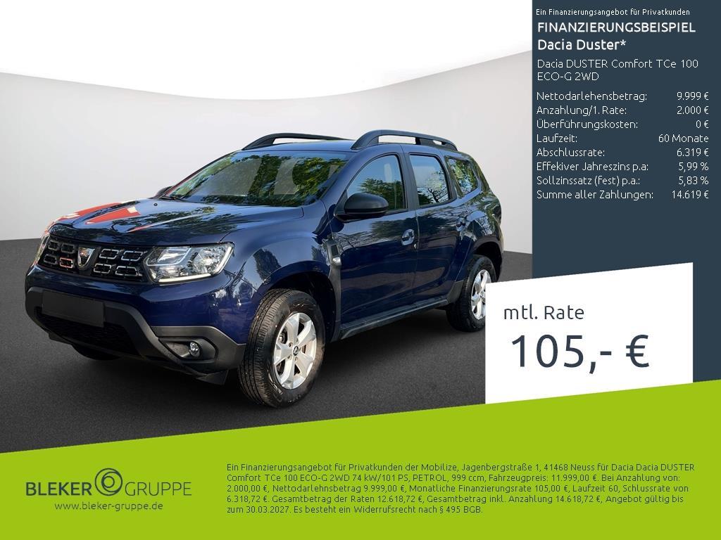 Dacia Duster Dacia DUSTER Comfort TCe 100 ECO-G 2WD