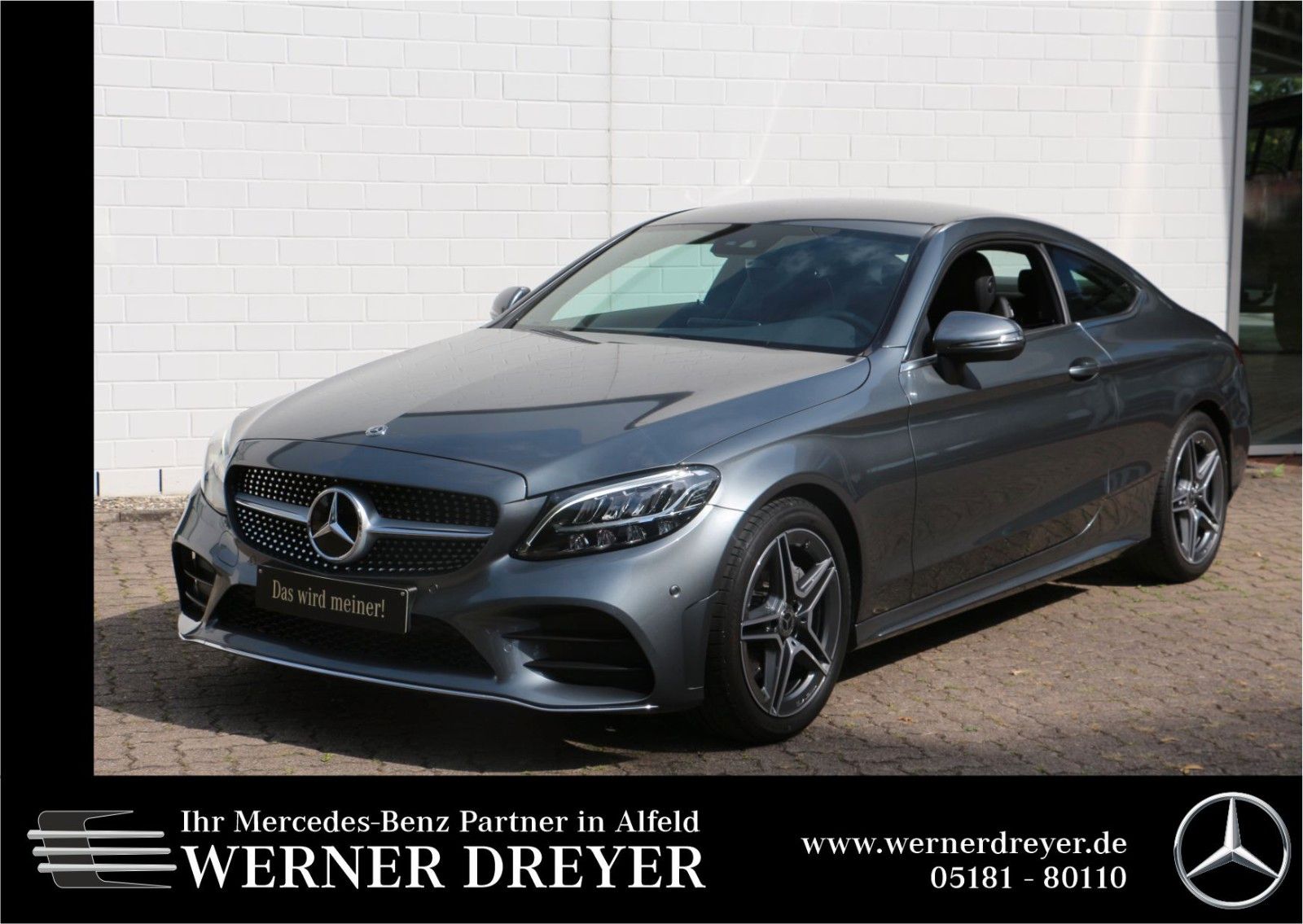 Mercedes-Benz C 200Coupe AMG Navi LED KAM Totwinkel ass