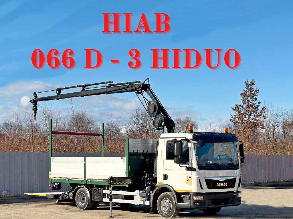 MAN TGL 12.220 Pritsche 4,50 m + HIAB 066 D-3 HIDUO