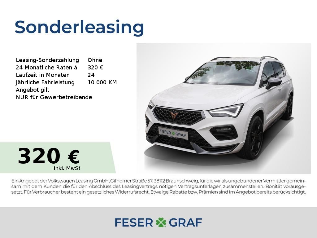 Cupra Ateca VZ 2.0 TSI 4D DSG 360° Kessy Navi Sitzh.