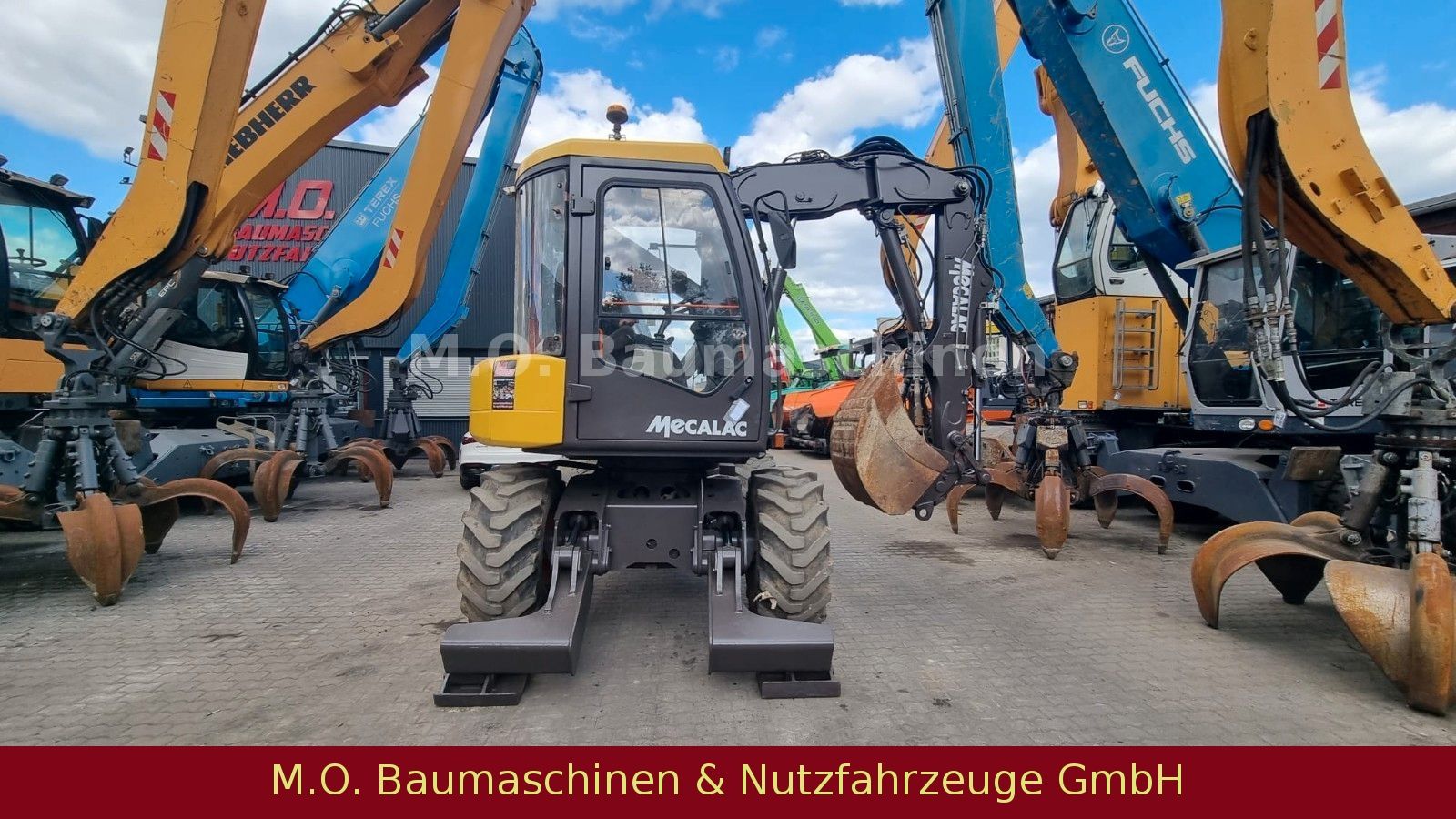 Fahrzeugabbildung MECALAC 12 MTX / ZSA /VSA / Knickarm /5Löffel/Gabel