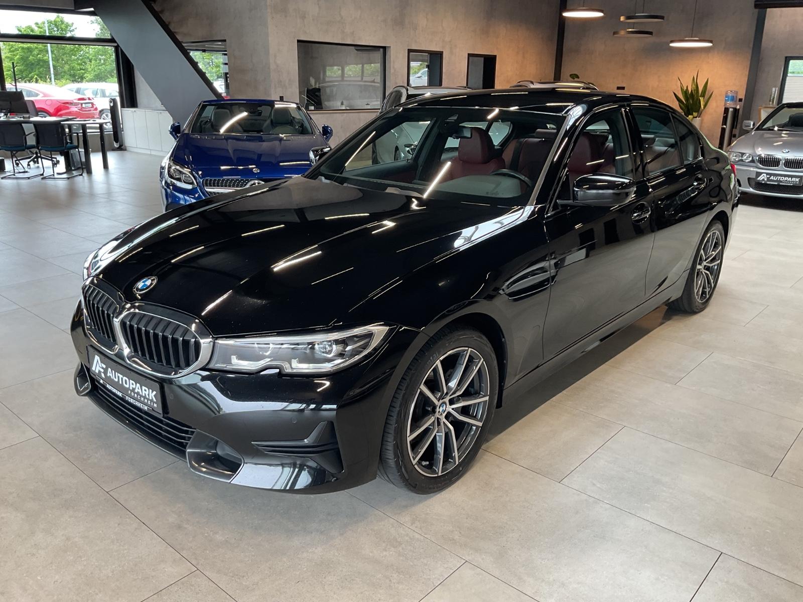 BMW 320 d Sport Line LED Leder LiveC. Sitzh. 18″