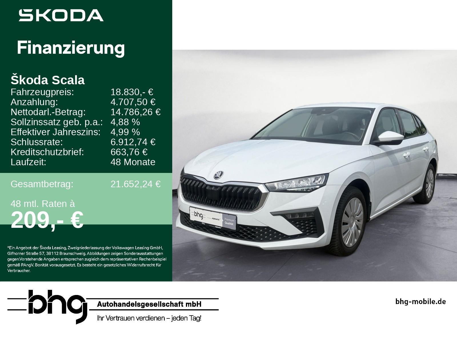 Skoda Scala Essence 1,0 TSI  6-Gang mech.
