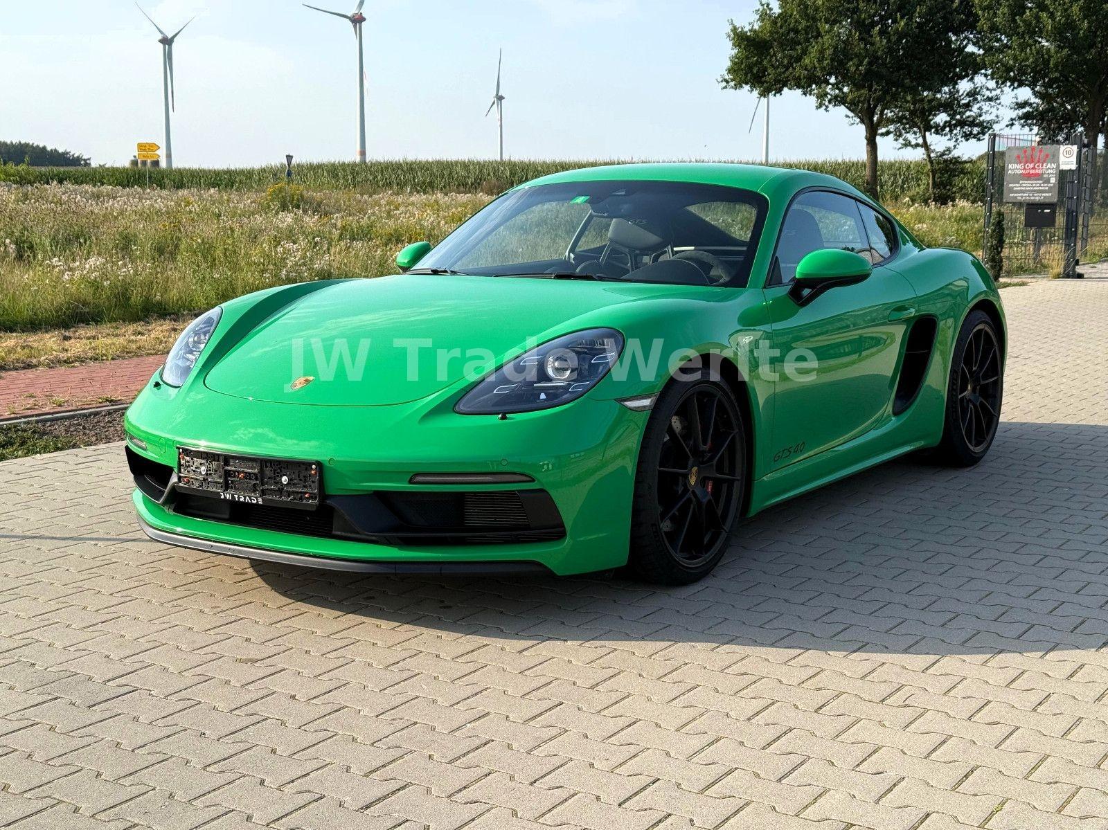 Porsche Cayman 4.0 GTS Schalensitze Carbon BOSE PDC 20"