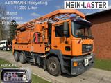 MAN FE 410 Assmann Saug HD Spüler Recycling +  FB. - MAN 2001