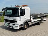 Mercedes-Benz Atego 822L KLIMA Autotransporter + Anhänger - Auto Anhänger