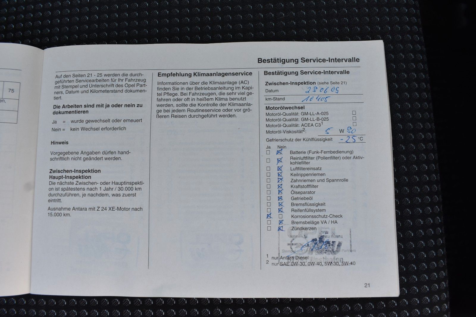 Fahrzeugabbildung Opel Meriva INNOVATION KLIMA/PDC/1.HAND