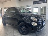 Fiat 500 S Cabrio, 1.Hand, Leder, Klimaautomatik, PDC - Fiat 500: Schwarz, Cabrio