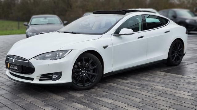 Tesla Model S85+Batterie NEU+Pano+7Sitzer+FreeCharging