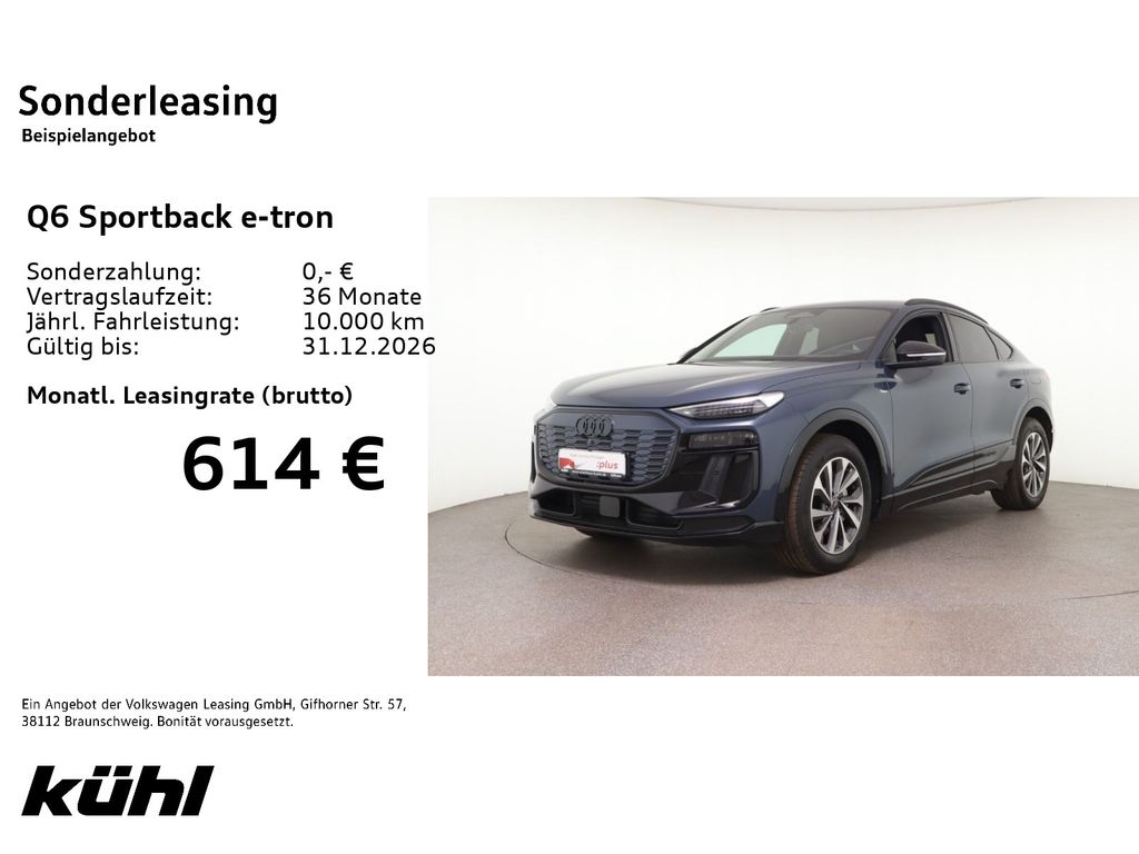 Audi Q6 Sportback e-tron Q LED+/Luft/ACC/360°/Navi/AH