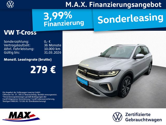 T-Cross 1.0 TSI DSG STYLE IQ.LIGHT+ACC+APP+ALU++