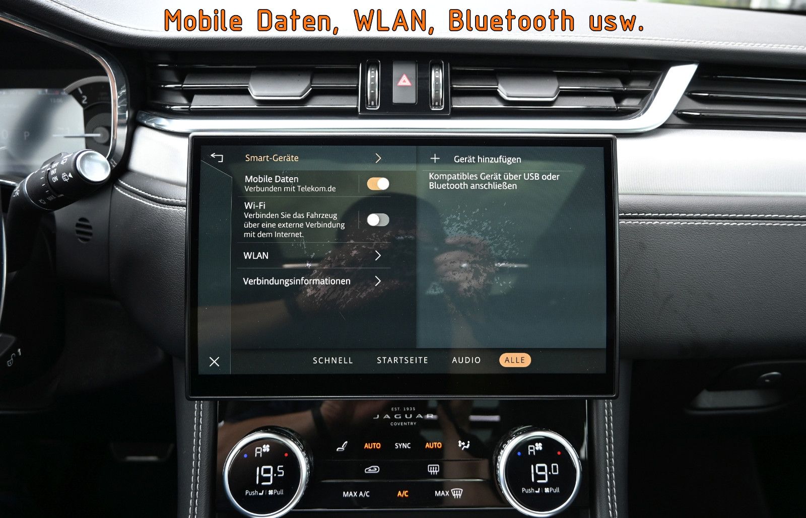 Fahrzeugabbildung Jaguar F-Pace D300 R-DYNAMIC SE AWD °ACC°AHK°HUD°PANO°