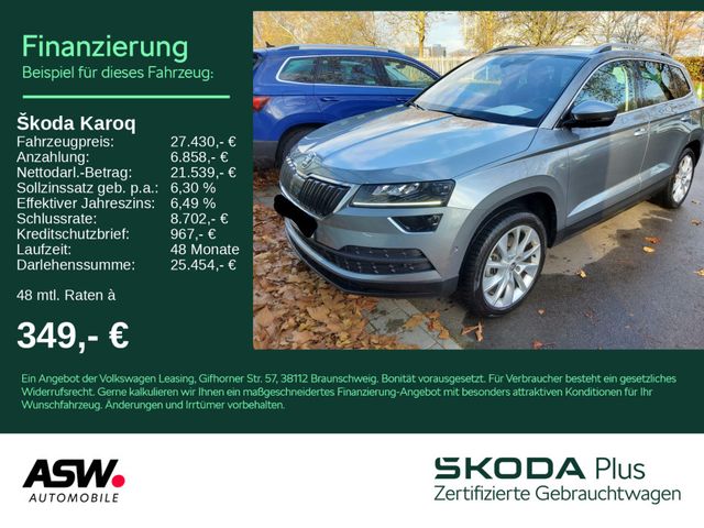 Skoda Karoq Style 1.5 TSI DSG LED NAVI AHK RFK ACC VC