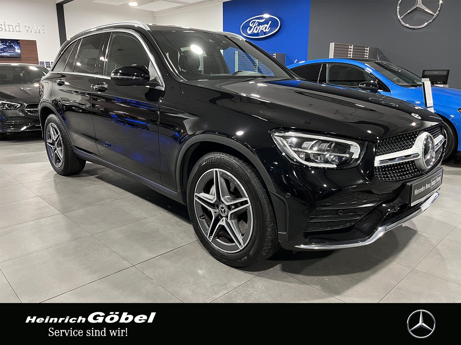 Fahrzeugabbildung Mercedes-Benz GLC 220 d 4M AMG+TOTWINKEL+DISTRONIC+LED+MBUX