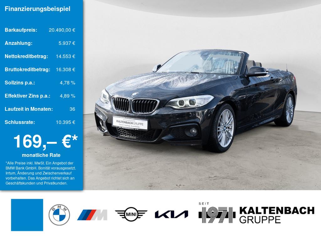 BMW 220i Cabrio M-Sport NAVI XENON SHZ PDC KEYLESS