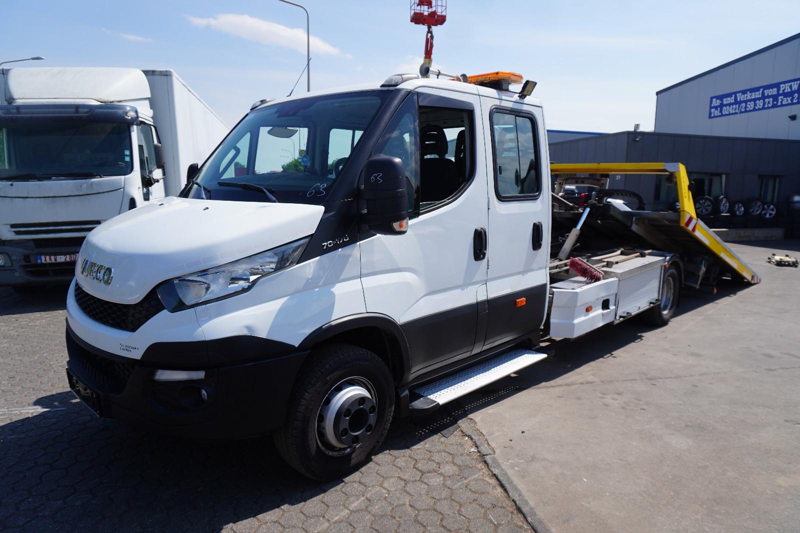Iveco Daily 3.0 70C 170 Falkom Schiebeplateau  DoKa 72