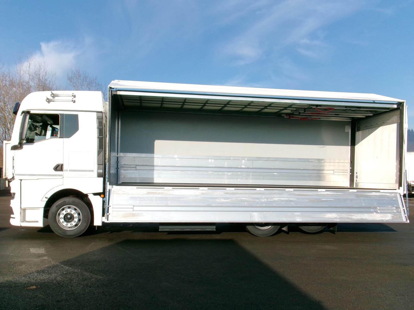 MAN 26.480 TGX*7,7 m Schwenkwand*LBW*Ret.*Lift/Lenk