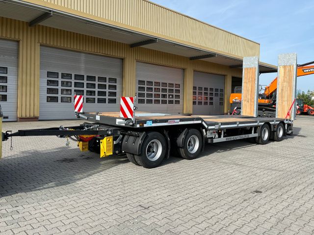 Altele MAX Trailer 4-(2+2)-Achs-Anhänger-hydr. Rampen