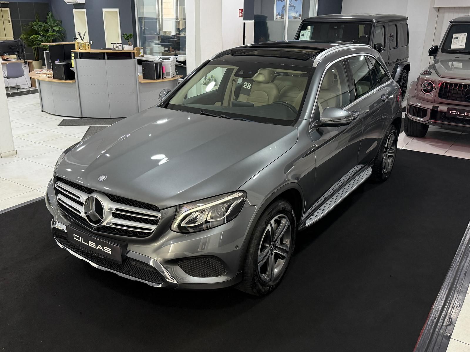Mercedes Mercedes-Benz GLC 250 4M 9G LUXURY*LEDER-BEIGE*PAN