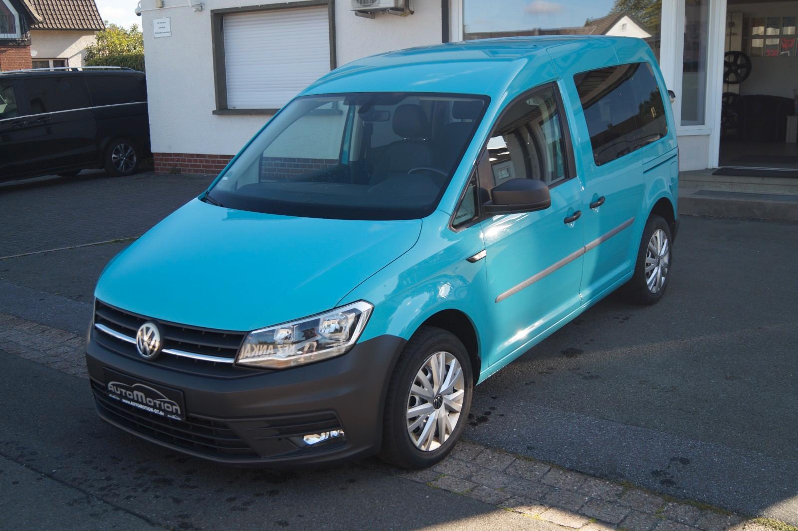 Volkswagen Caddy PKW*Navi*Leder*Klima*PDC*AHK*5-Sitzer*MFL