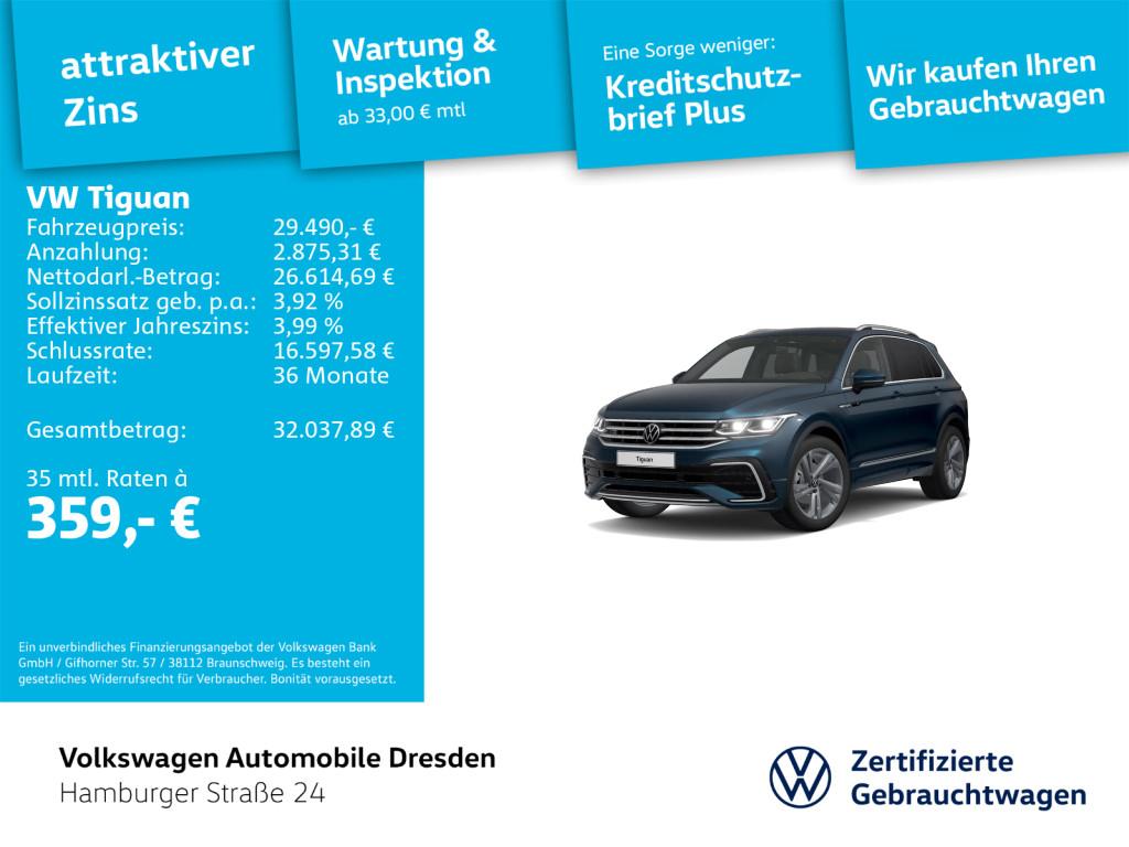 Volkswagen Tiguan R-Line 1.5 TSI NAV APP AHZV LANE LED