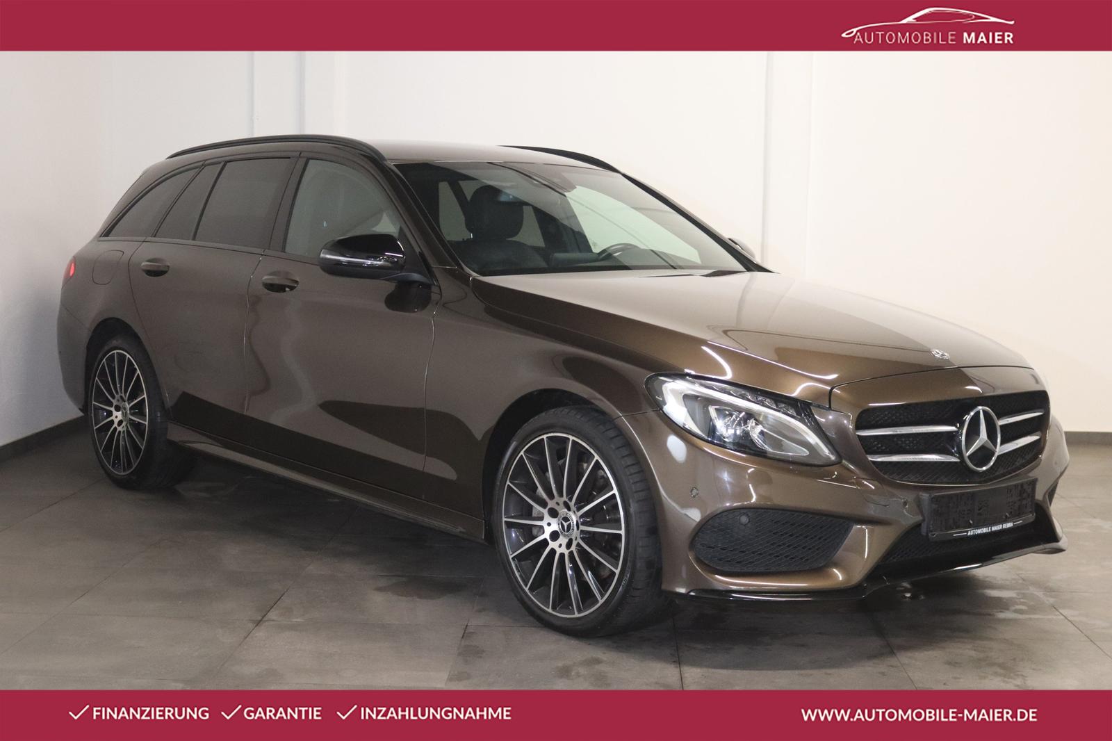 Mercedes-Benz C 250 d T 4M. AMG Night-NAV-LED-AHK-TOTW.-LEDER-