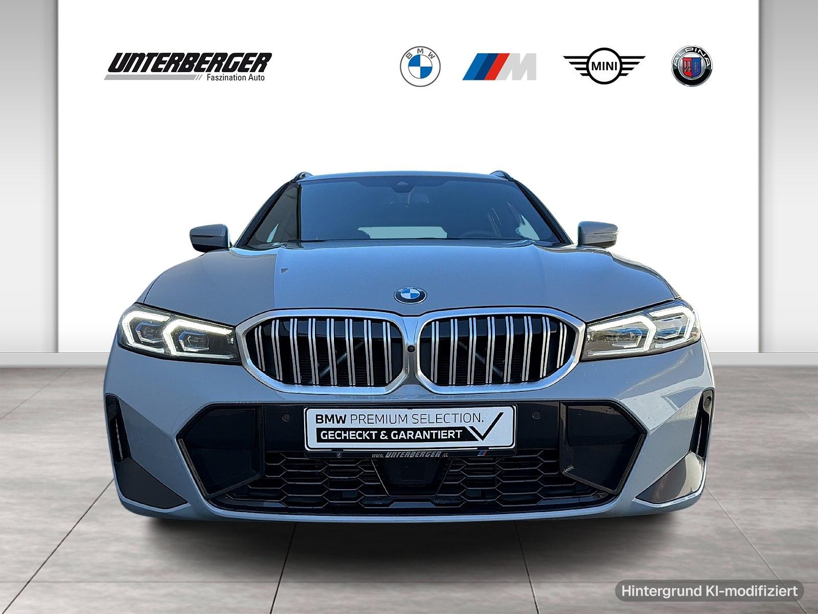 BMW 3 Series i Touring M Sportpaket 19" Pano ACC HUD HiFi, миниатюра 2