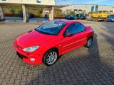 Peugeot 206 CC 110 Automatik - - Peugeot 206: Rot, Leder